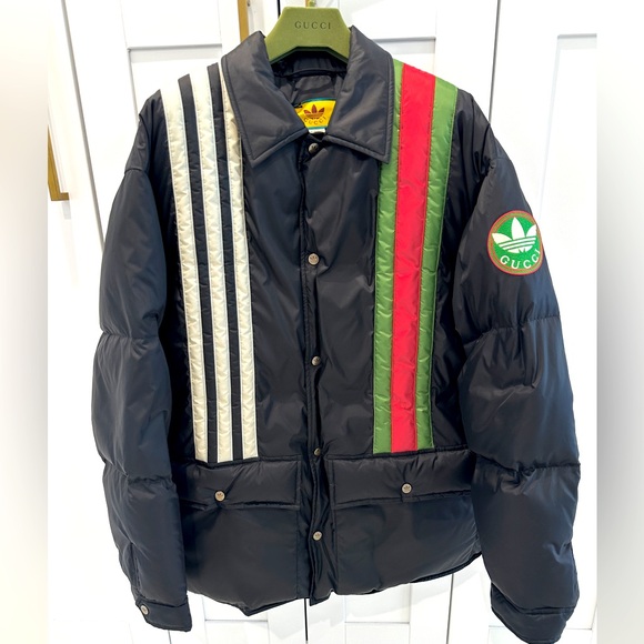 Gucci x Adidas Puffer Coaches Jacket - Picture 2 of 9